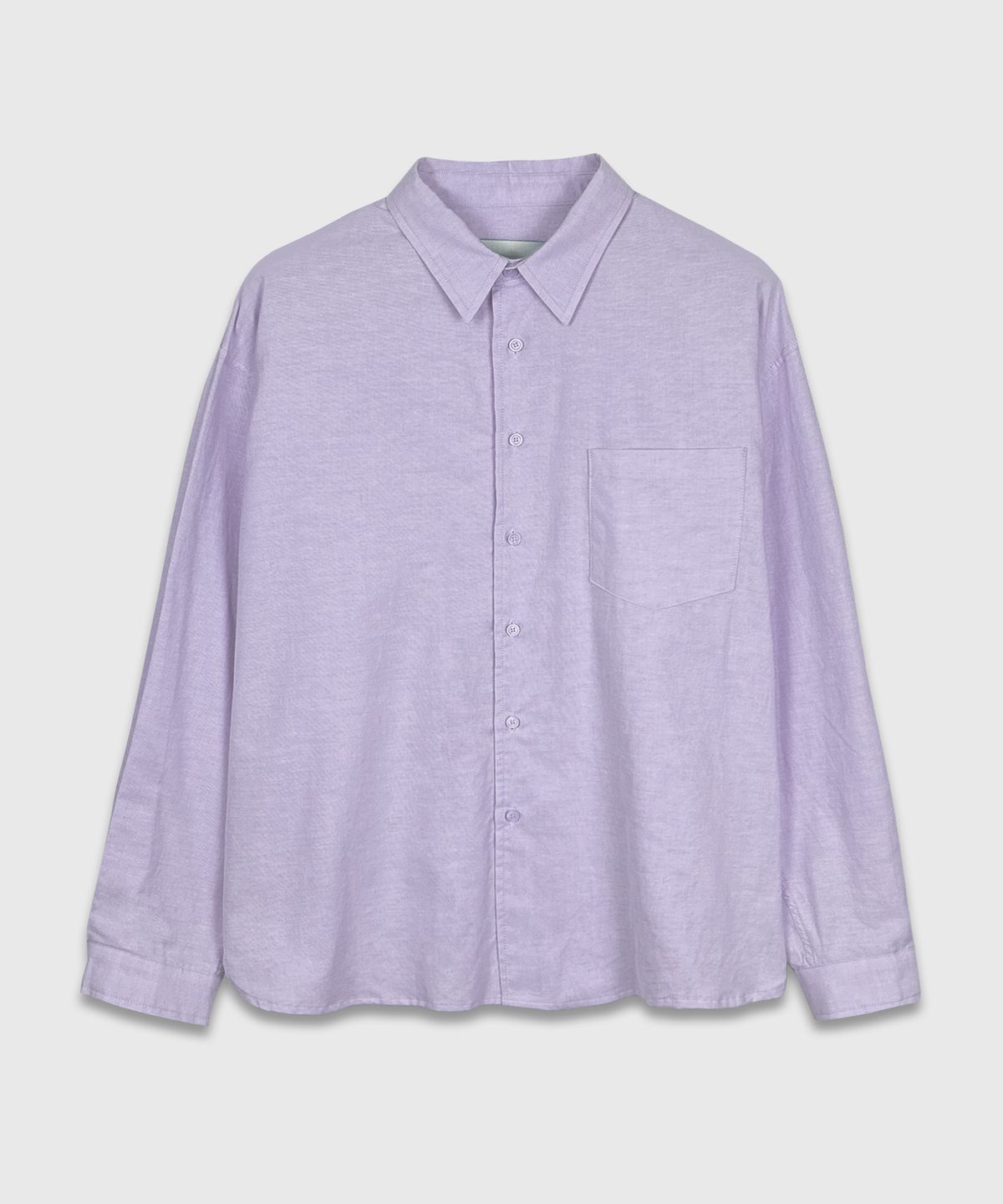 Oxford Basic Over Shirt Lilac