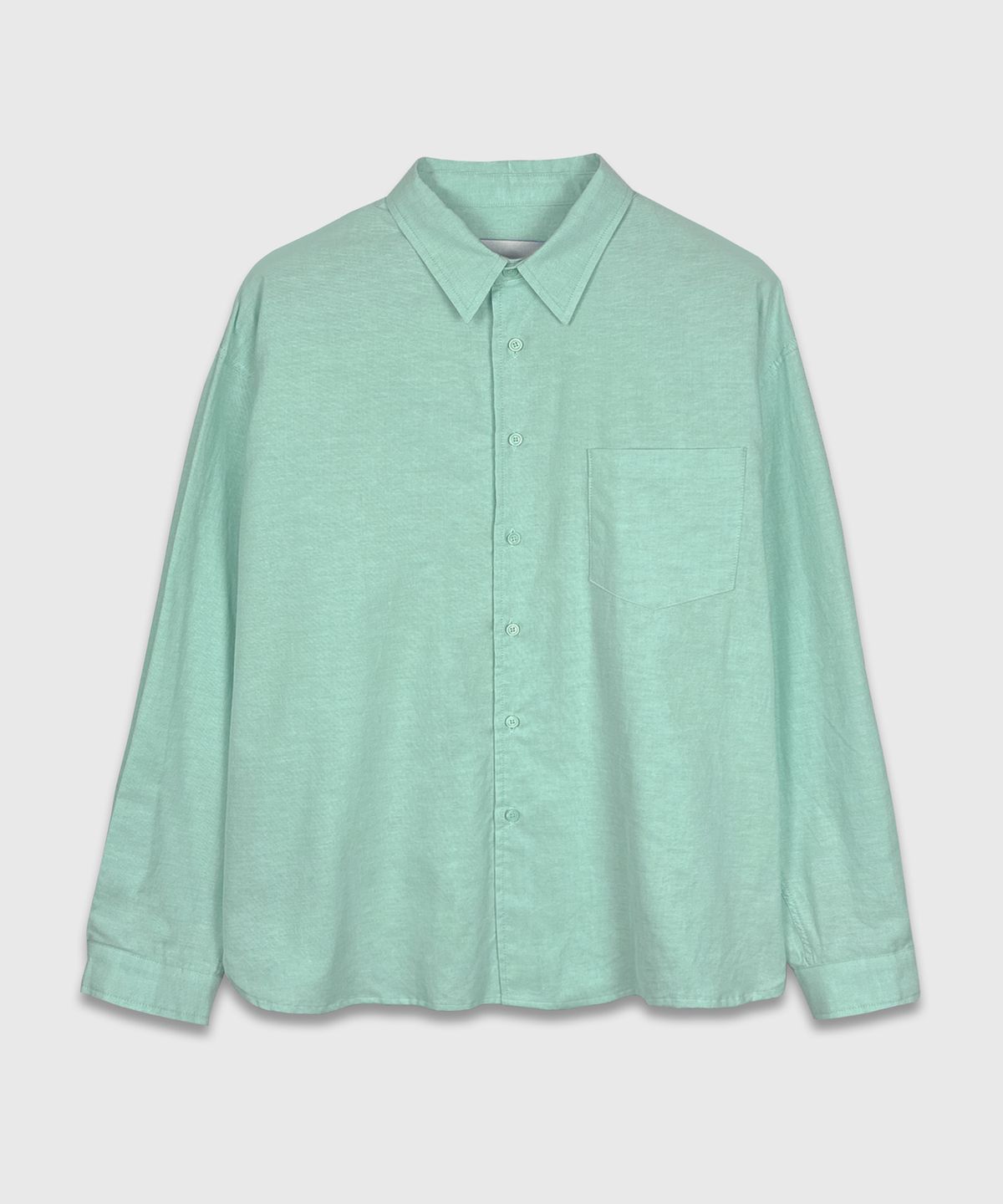 Oxford Basic Over Shirt Mint