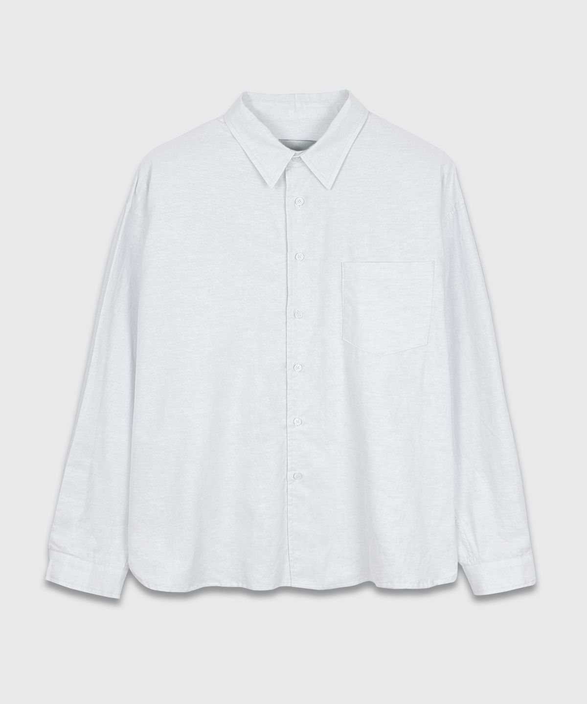 Oxford Basic Over Shirt White
