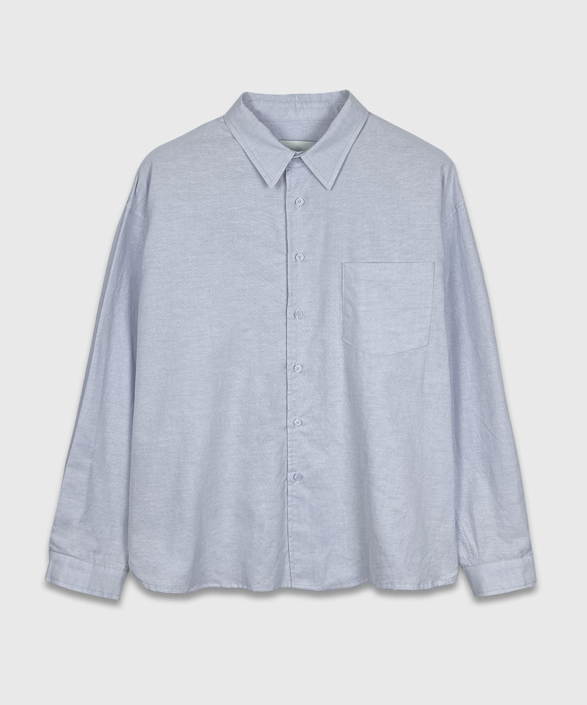 Oxford Basic Over Shirt Grey