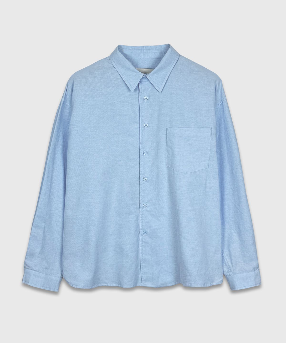 Oxford Basic Over Shirt Sky Blue