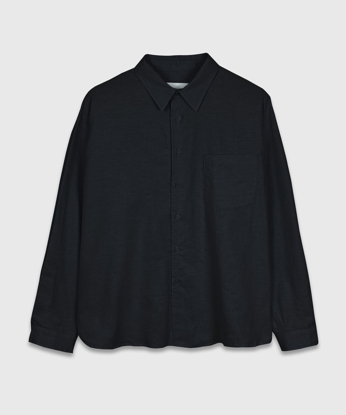 Oxford Basic Over Shirt Black