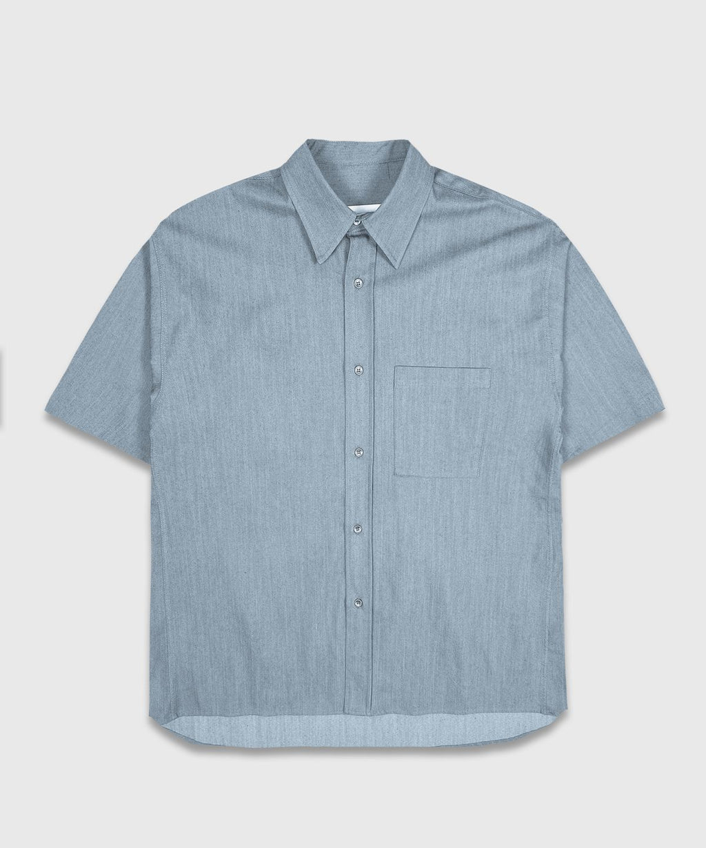 Camper Denim Slip Shirt Blue