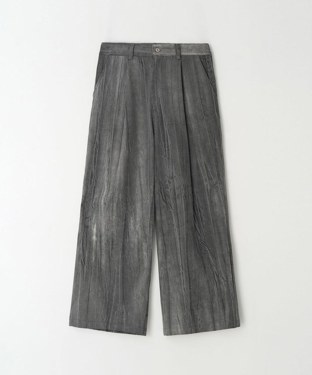 Vintage Washed Pants Charcoal