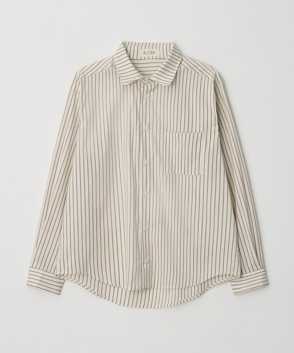 Standard Stripe Shirt Beige