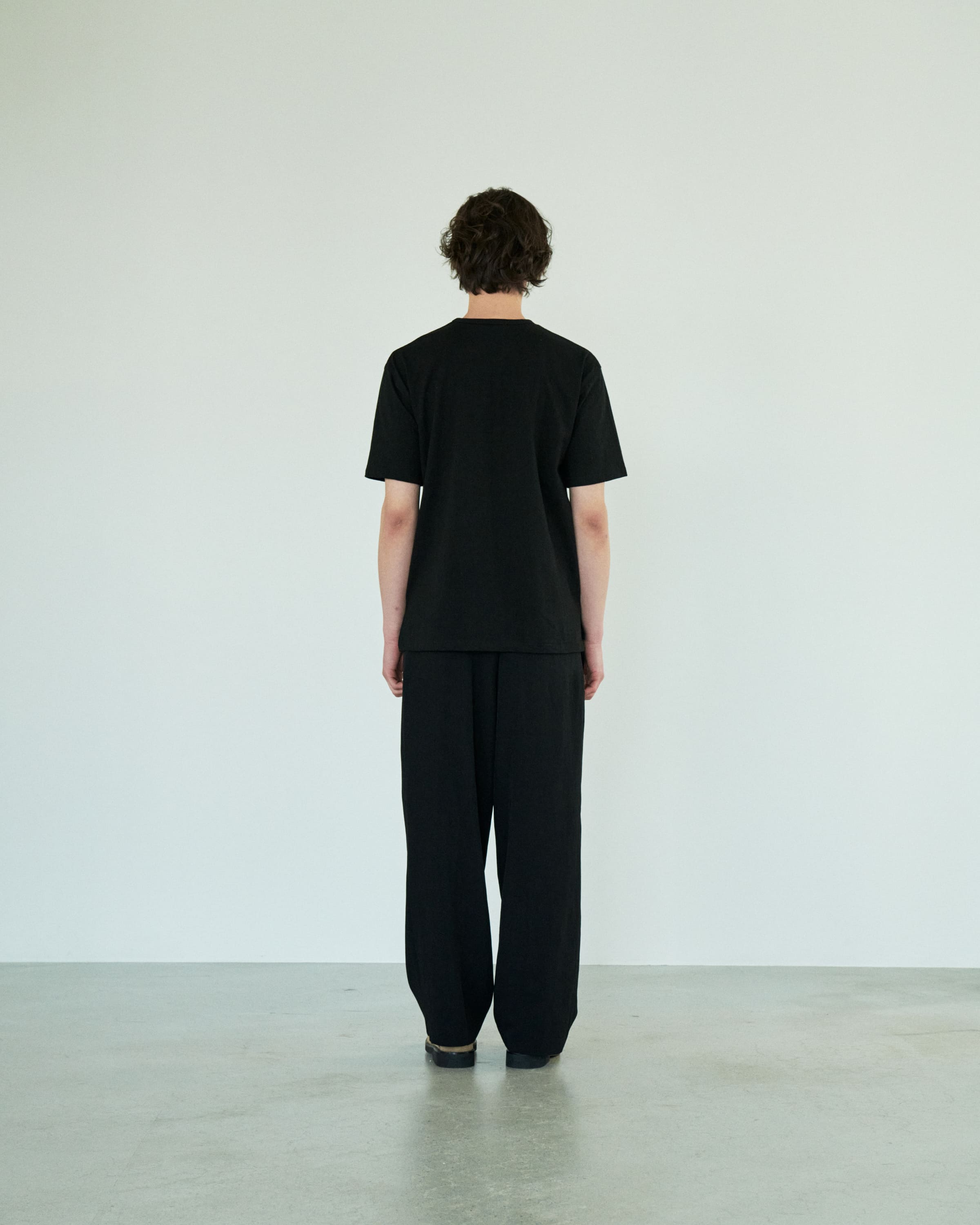 BILLIANT-Basic Open T-Shirt Black - detail 10