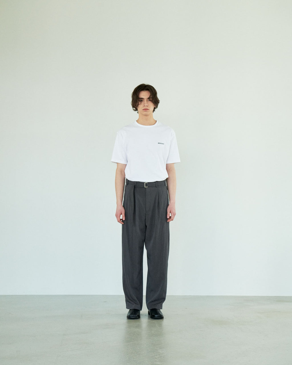 BILLIANT-Basic Open T-Shirt Ivory - detail 6