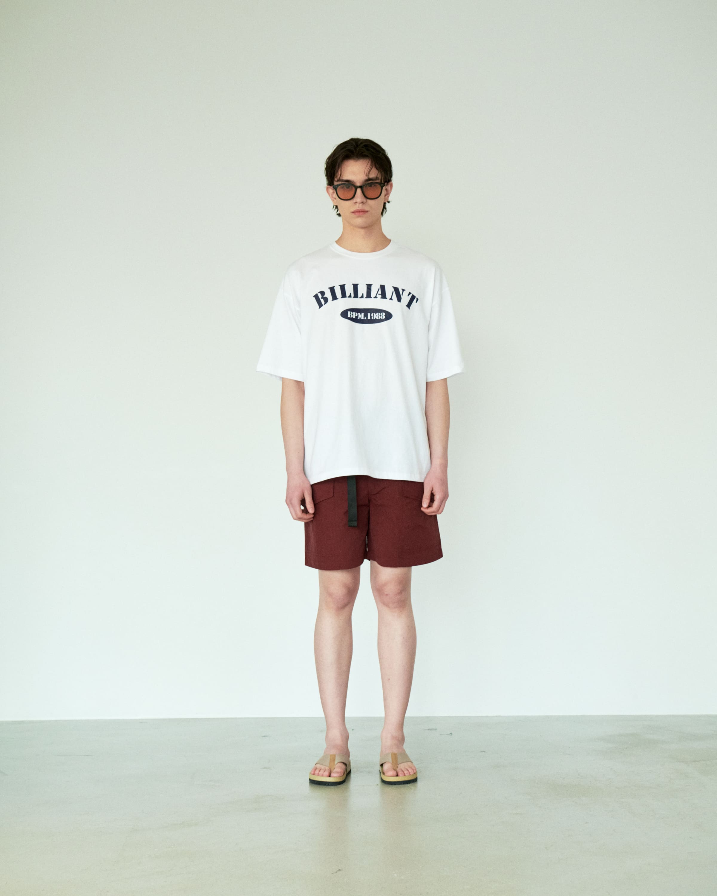 Over-Fit Open T-Shirt White - detail 6