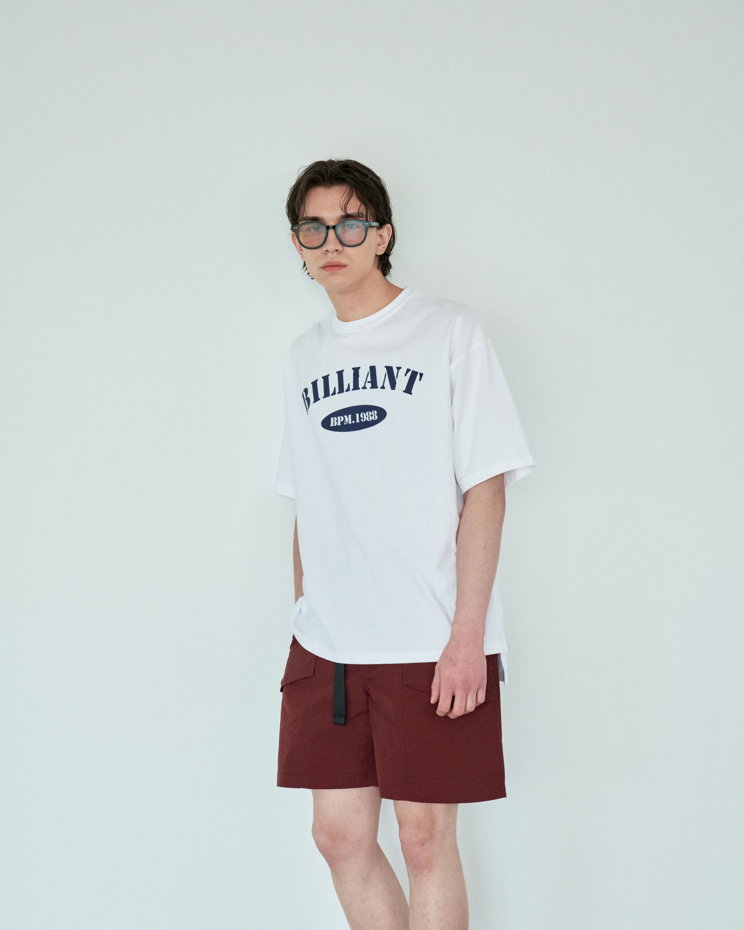 Over-Fit Open T-Shirt White - detail 3
