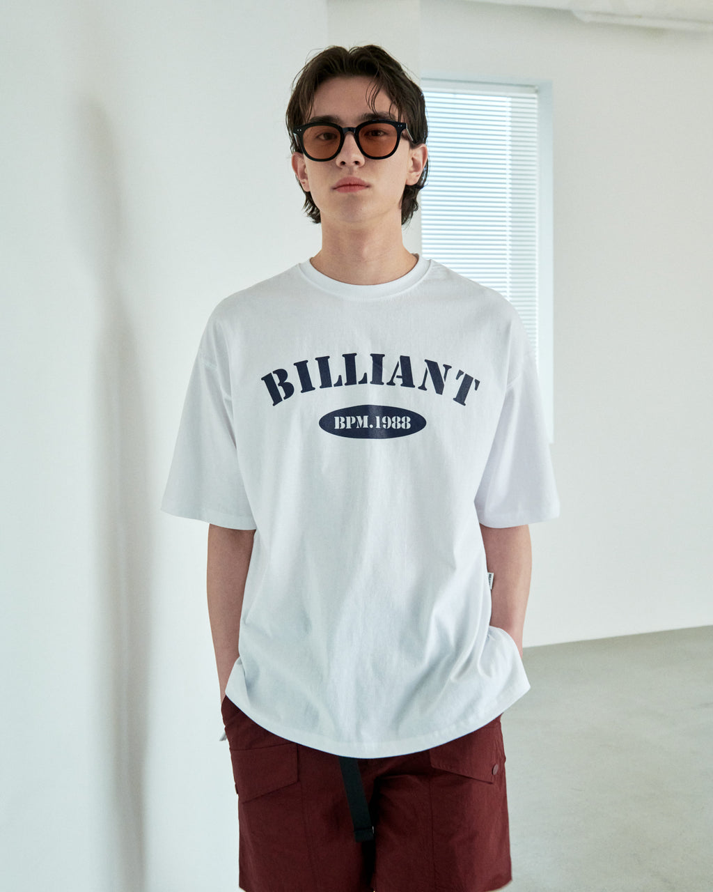 Over-Fit Open T-Shirt White - detail 4