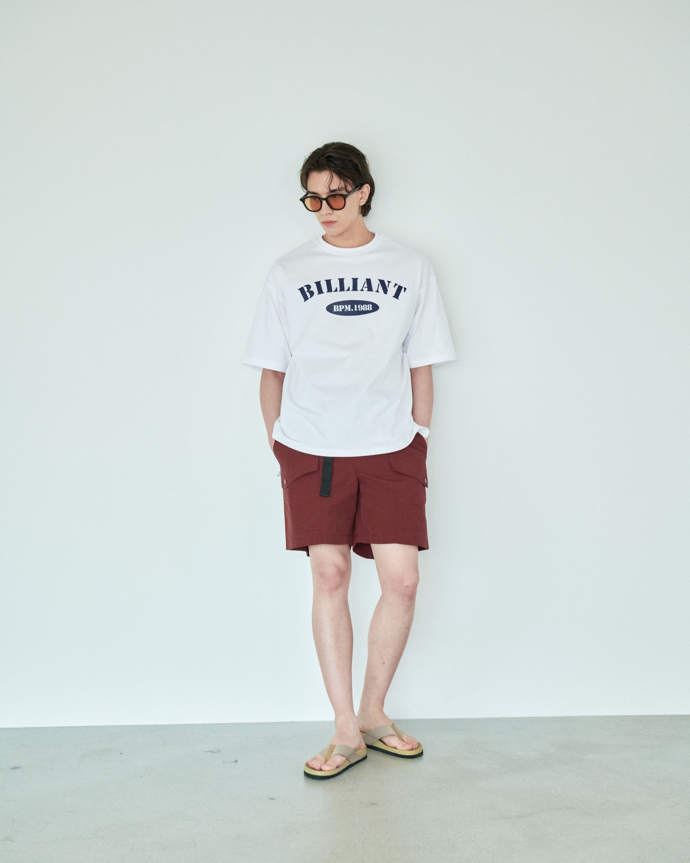 Over-Fit Open T-Shirt White - detail 5