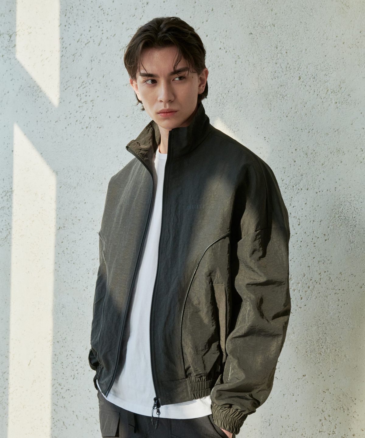 City Line Blouson Charcoal - detail 2