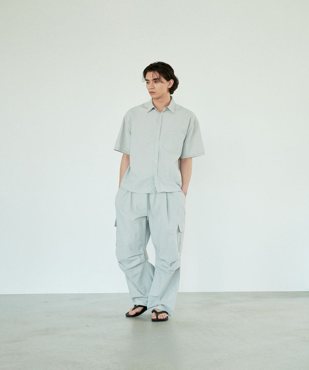 Wind Short Sleeve Shirt Grey - detail 2