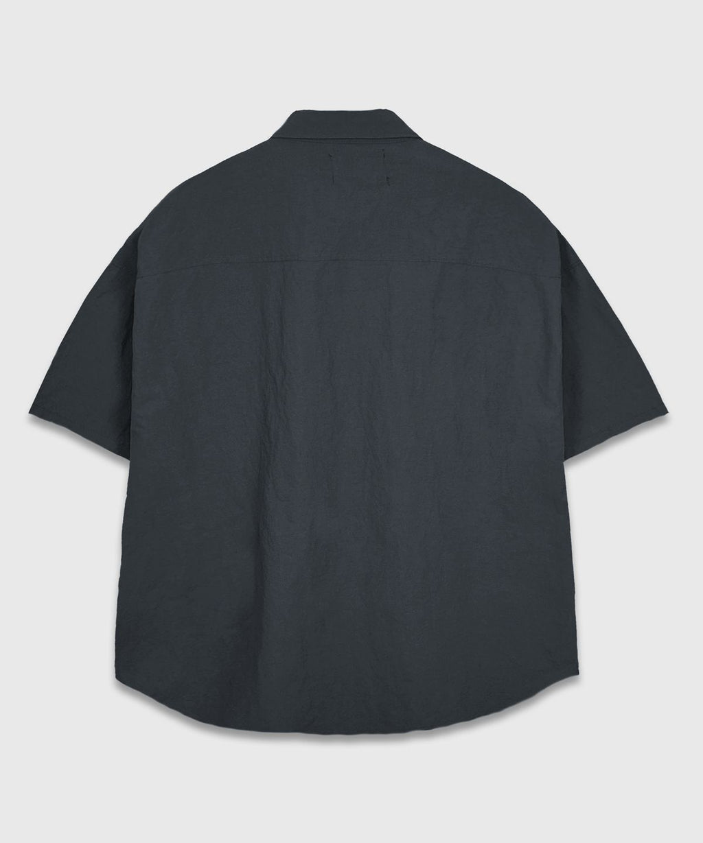 Wind Short Sleeve Shirt Charcoal - detail 1