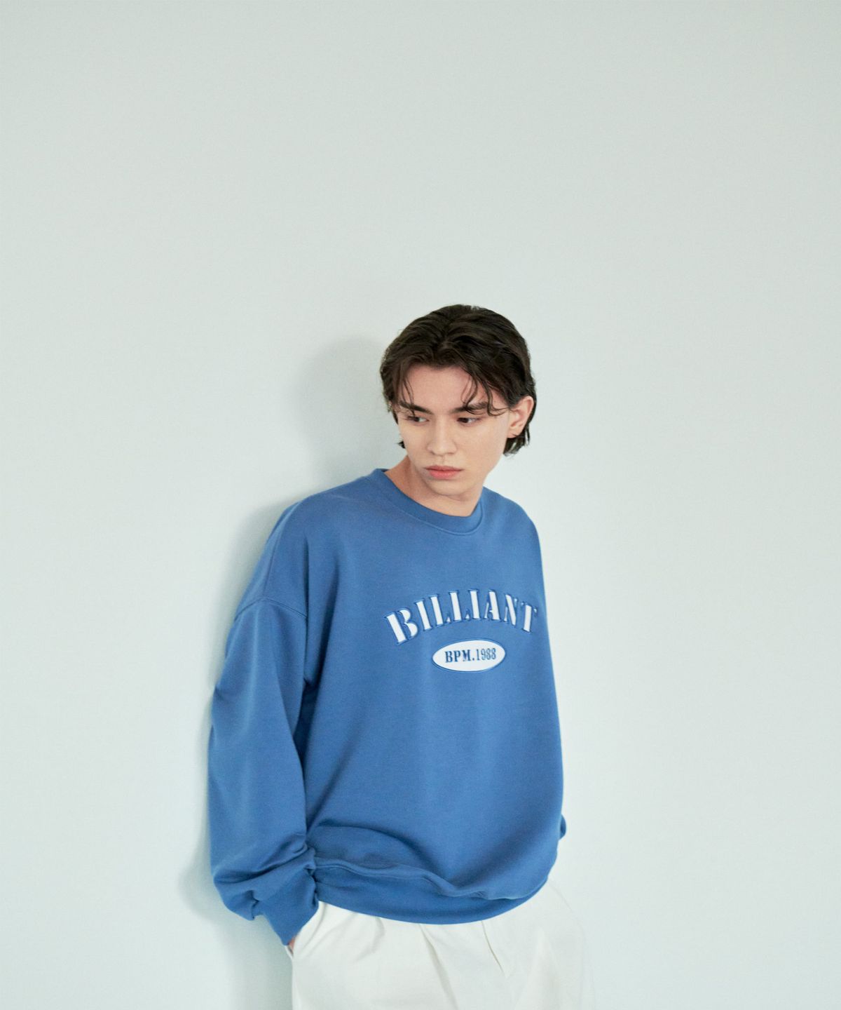Billiant Sweatshirt Blue - detail 2