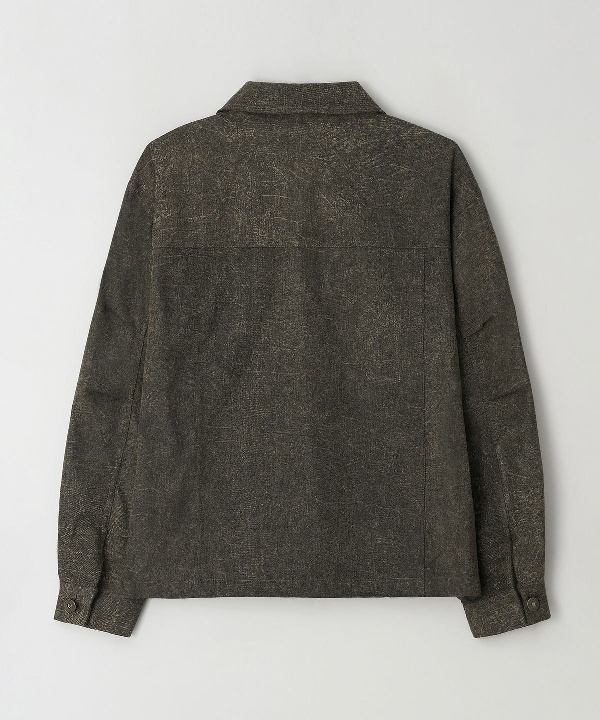 Salt Denim Work Jacket Khaki - detail 1