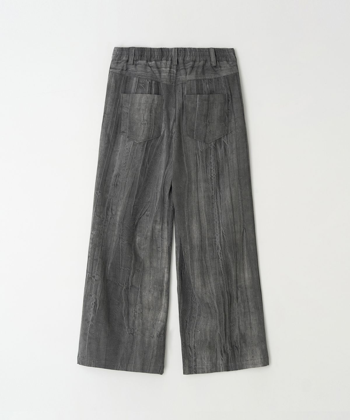 Vintage Washed Pants Charcoal - detail 1