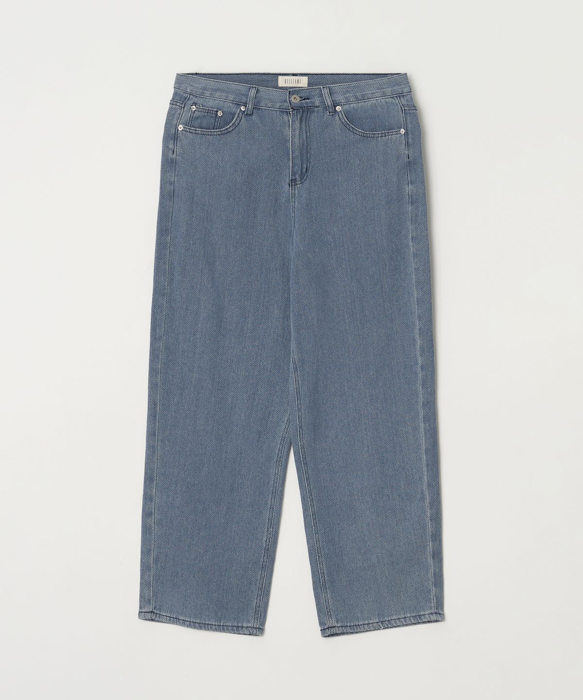 Soft Faded Denim Pants Light Blue - detail 1
