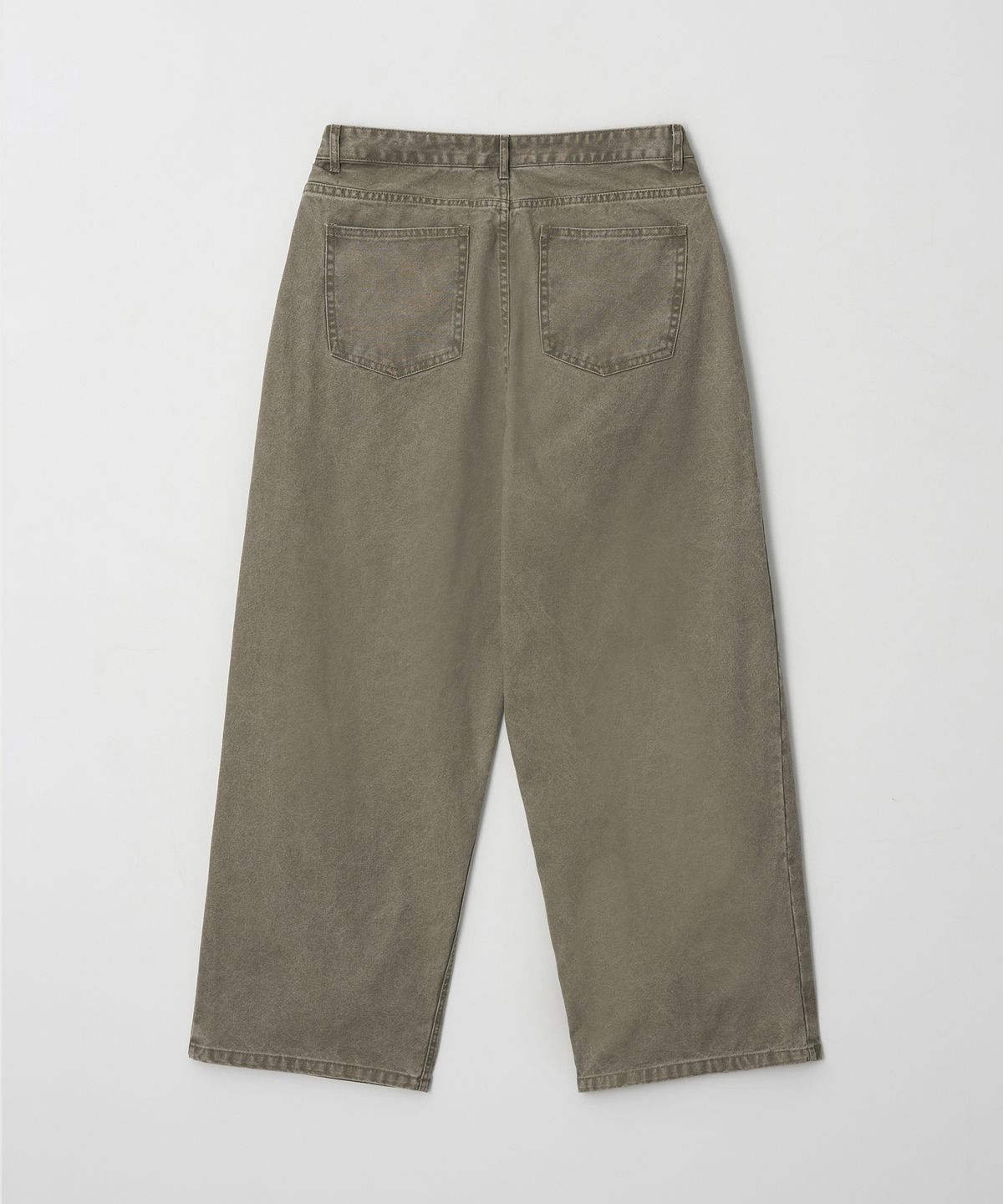 Side Tuck Wide Pants Beige - detail 1