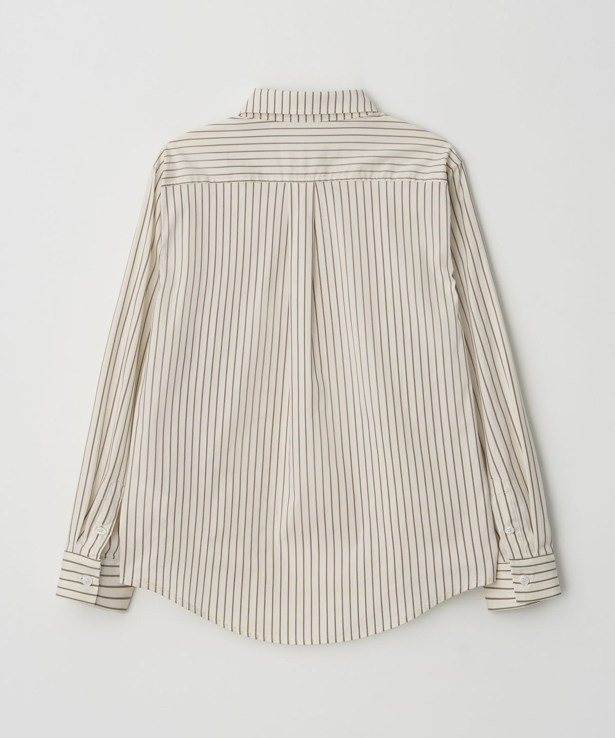 Standard Stripe Shirt Beige - detail 1