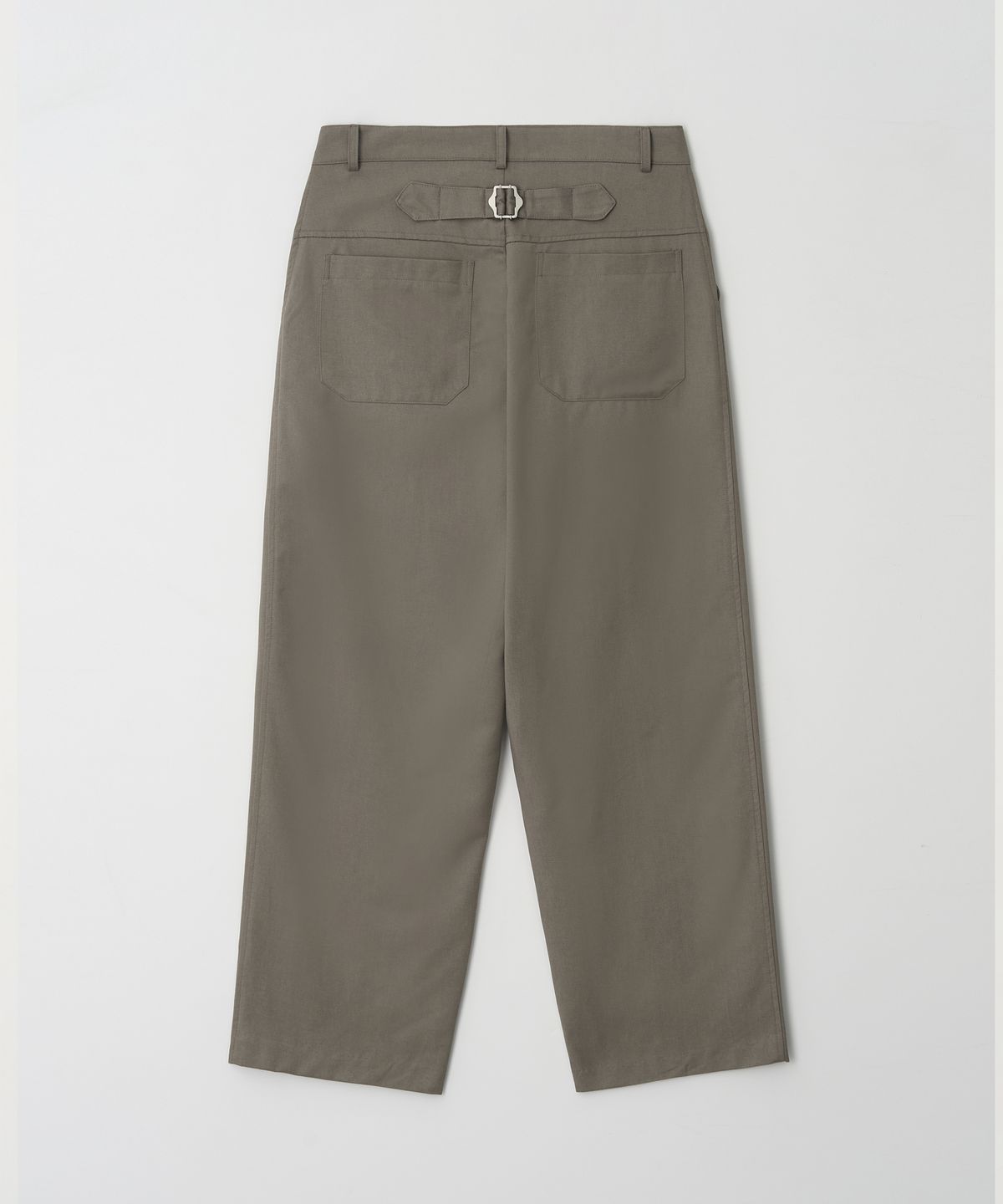 Classic Cotton Bijou Pants Khaki - detail 1