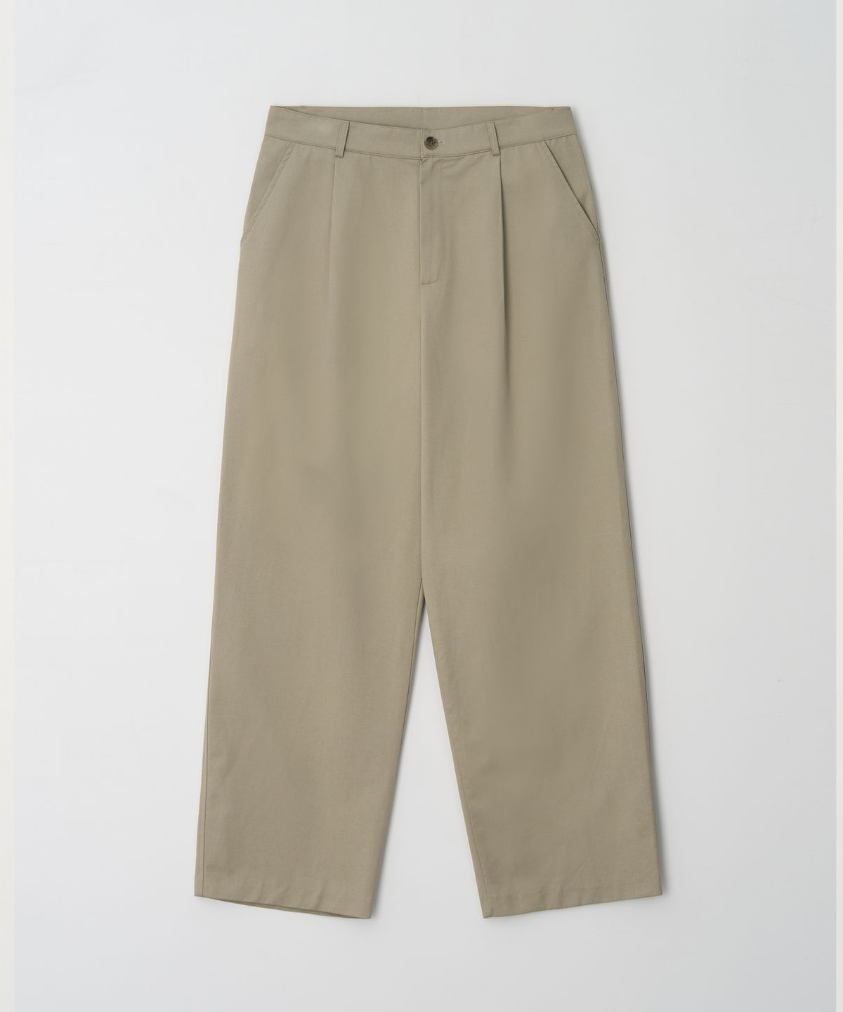 Classic Cotton Bijou Pants Beige - detail 1