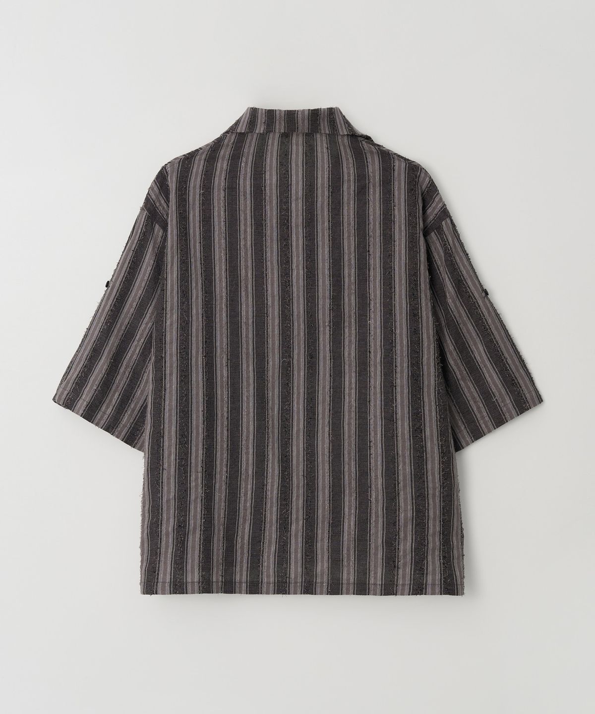 Hawaiian Stripe Shirt Charcoal - detail 2