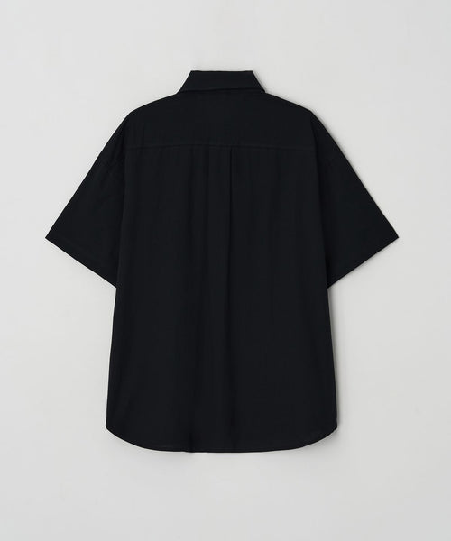 All-Day Linen-Like Shirt Black - detail 1