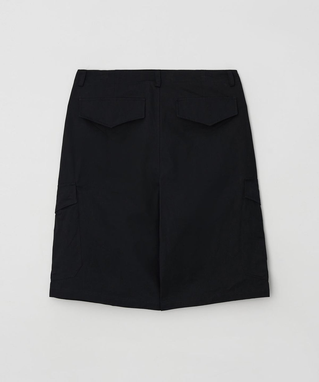 Crove Cargo Semi Bermuda Shorts Black - detail 2