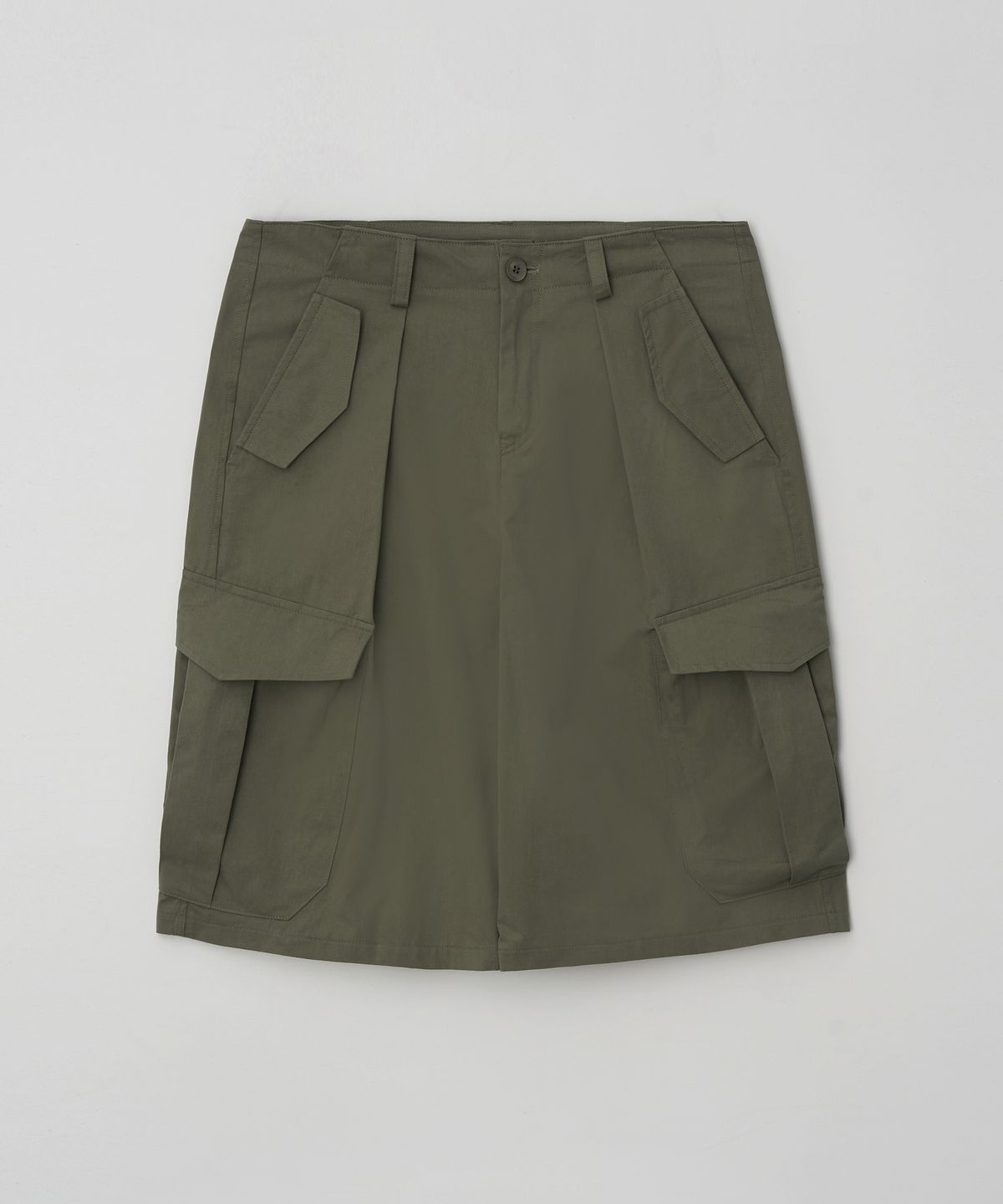 Crove Cargo Semi Bermuda Shorts Khaki - detail 1
