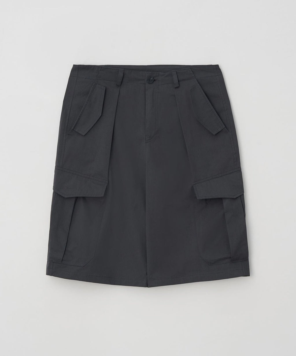 Crove Cargo Semi Bermuda Shorts Charcoal - detail 1